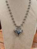 Large Beaded Heart
