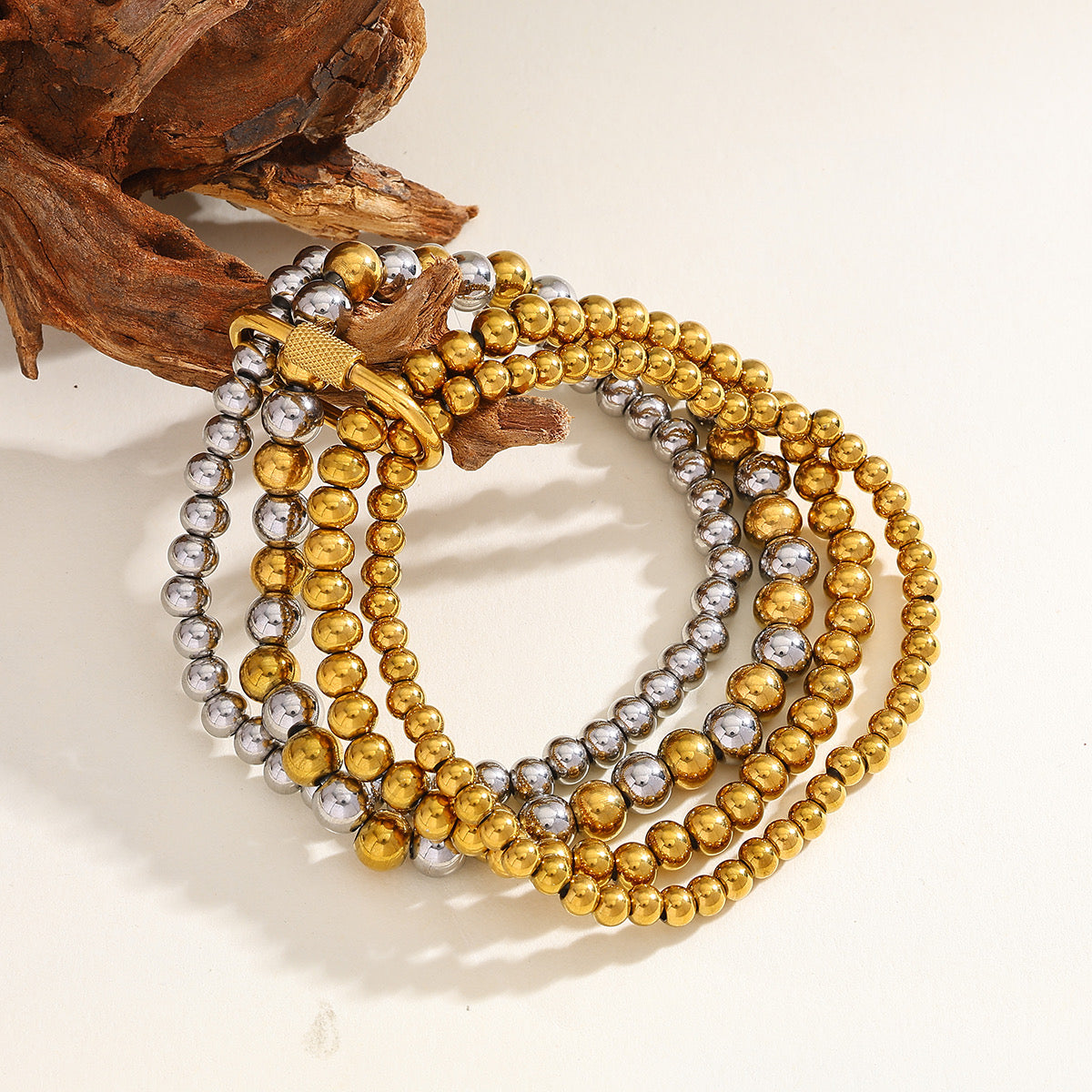 Beaded stack