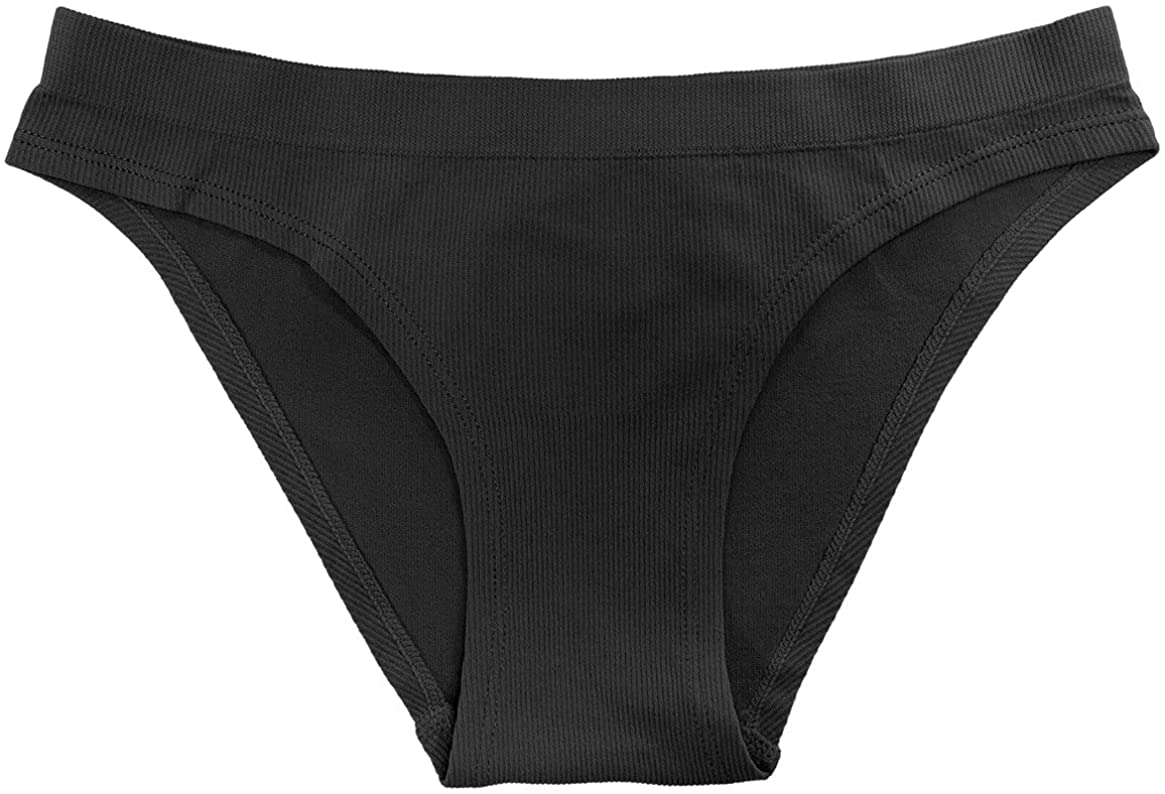 Seamless Ribbed Tag Free Bikini - Buy More Save More