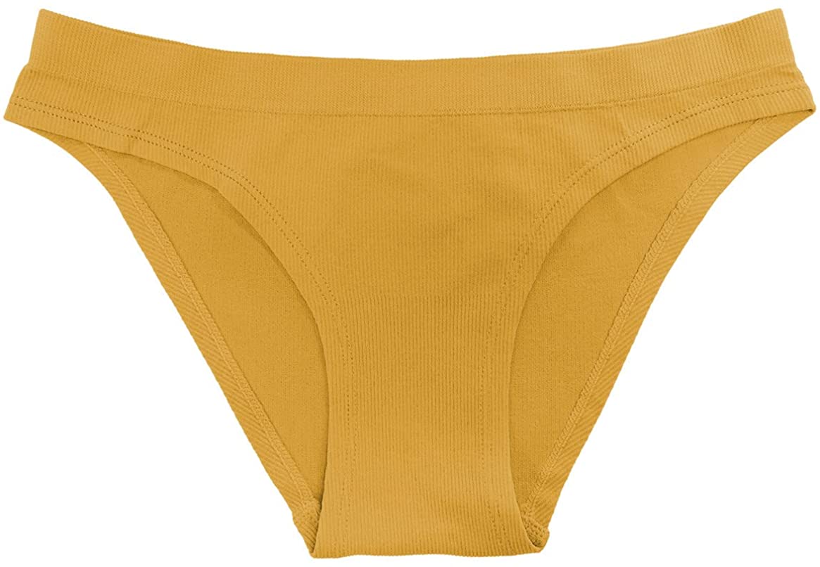 Seamless Ribbed Tag Free Bikini - Buy More Save More