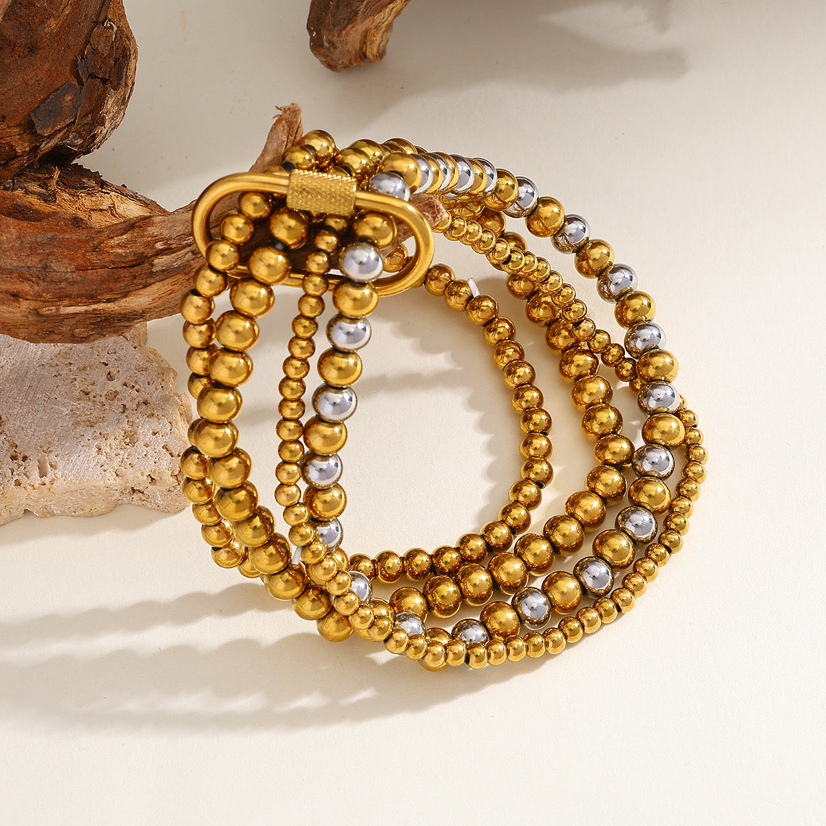 Beaded stack