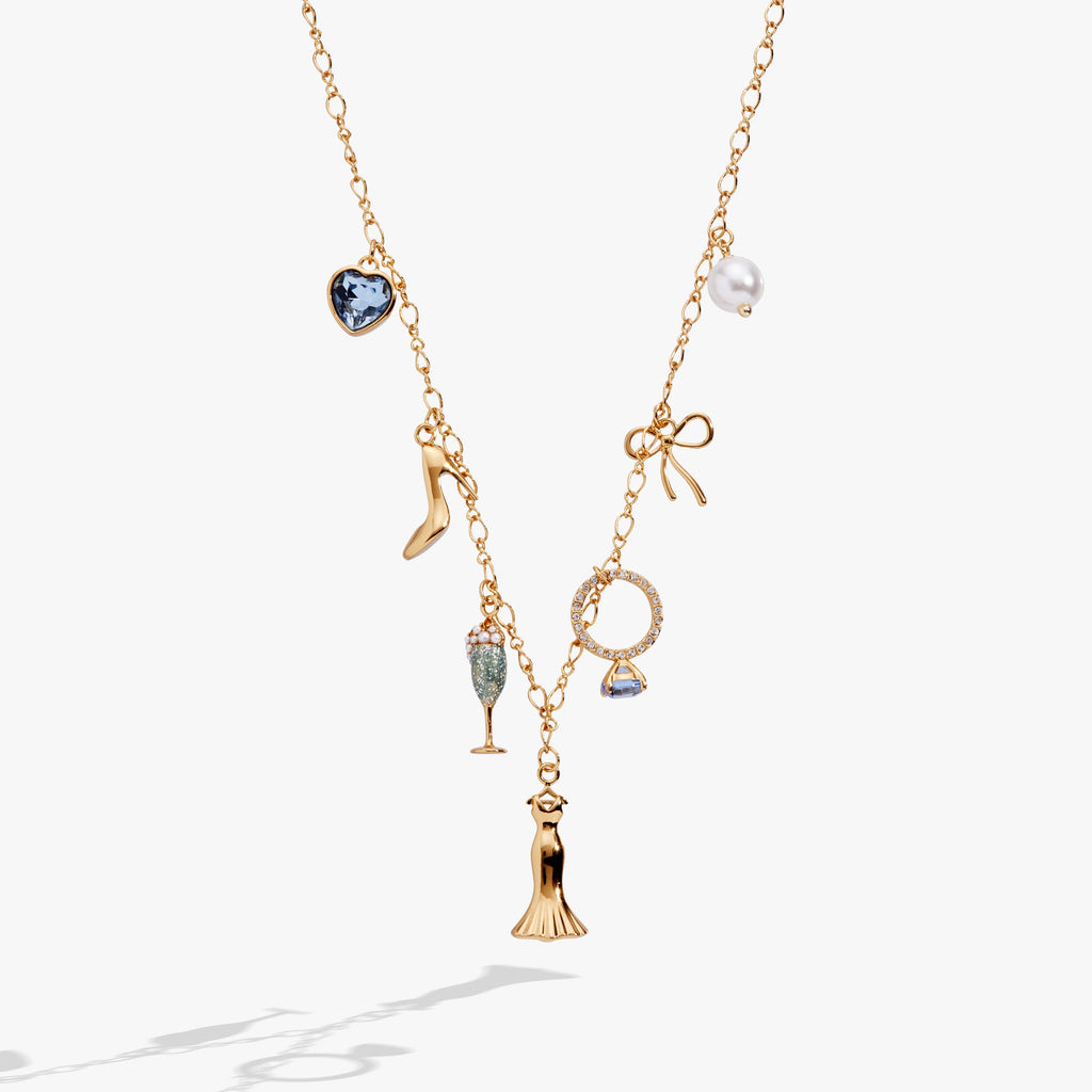 Bridal Multi-Charm Necklace