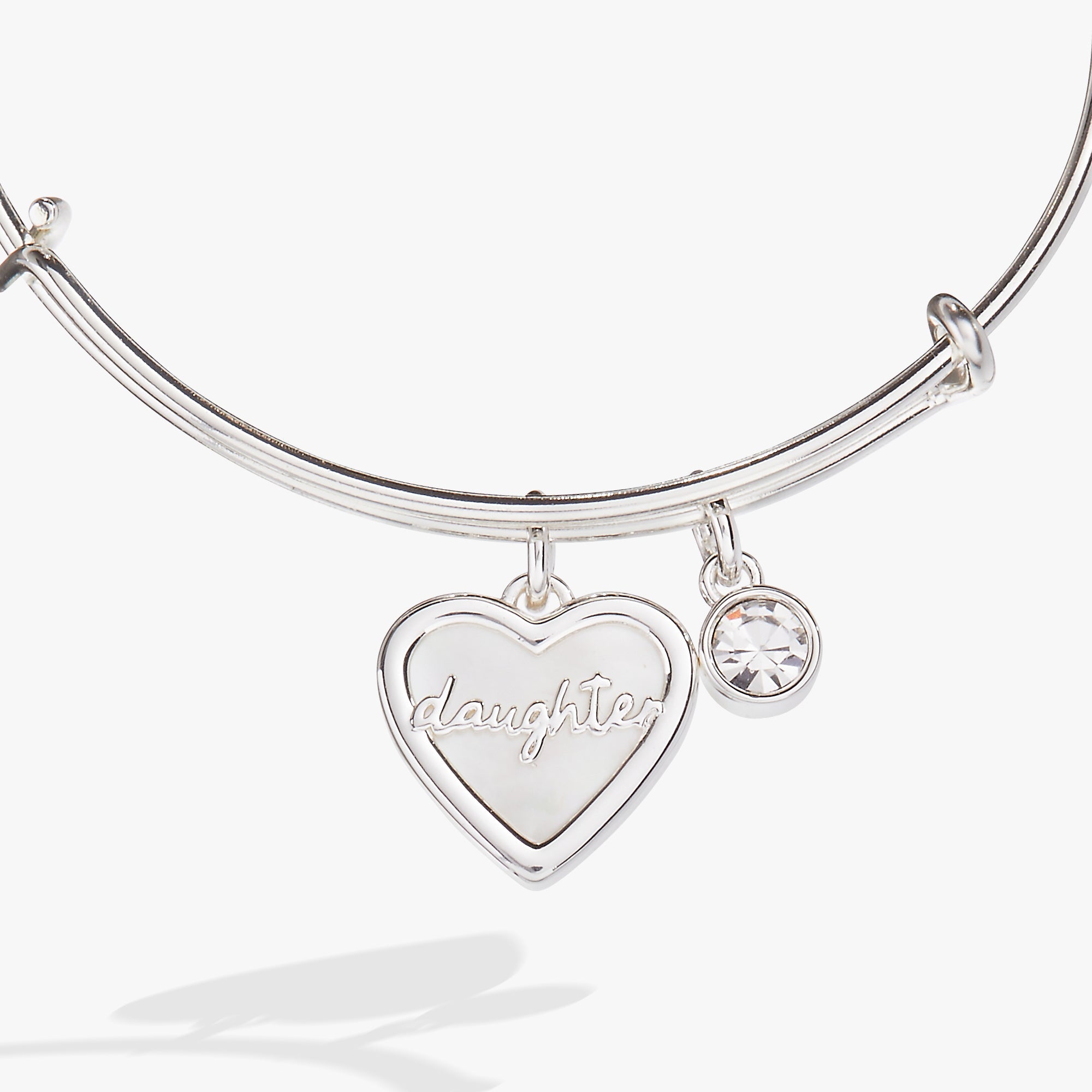 Daughter Mother of Pearl Bangle
