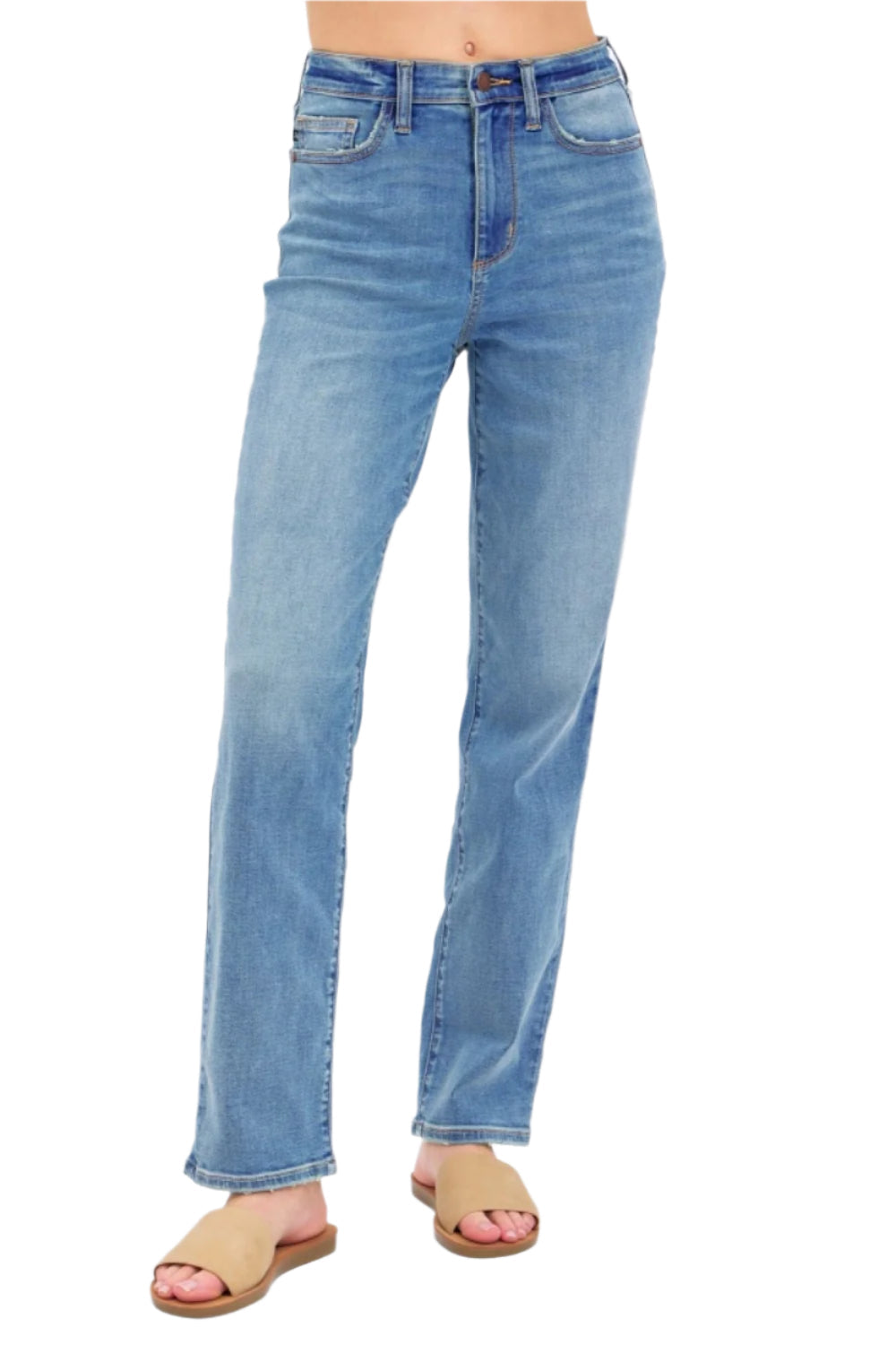 Judy Blue Size 5/27 High Waist Straight Jeans
