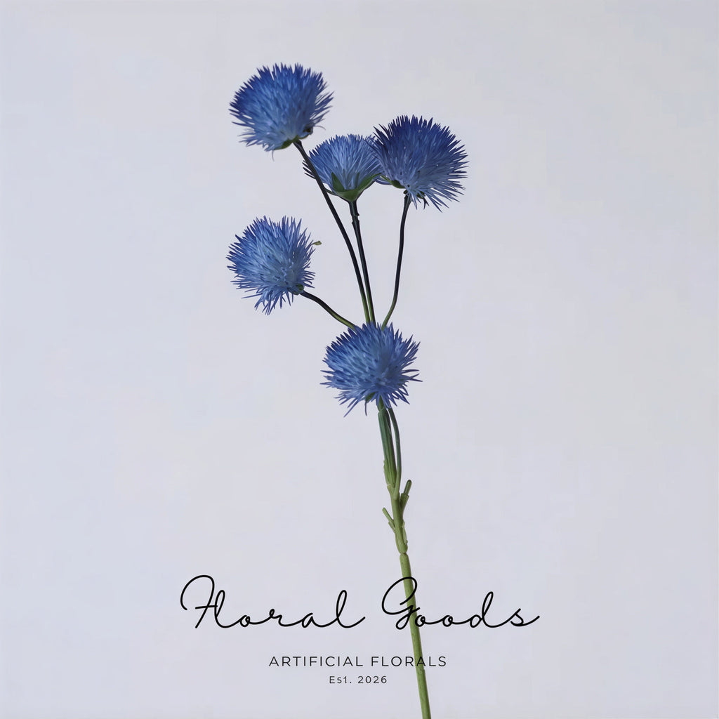 Clustered Globe Thistle Spray – 19"