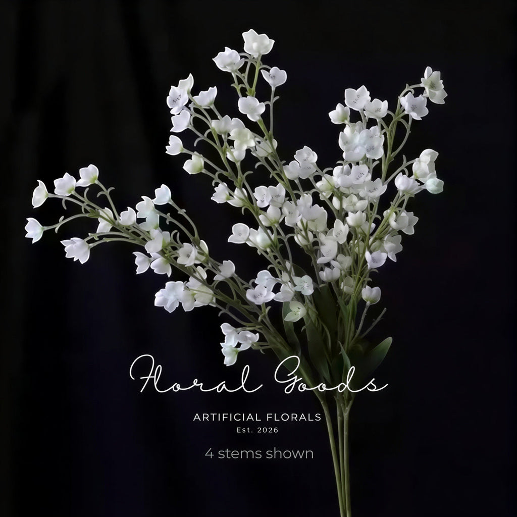 Delicate Lily of the Valley Spray Stem – 37.4"