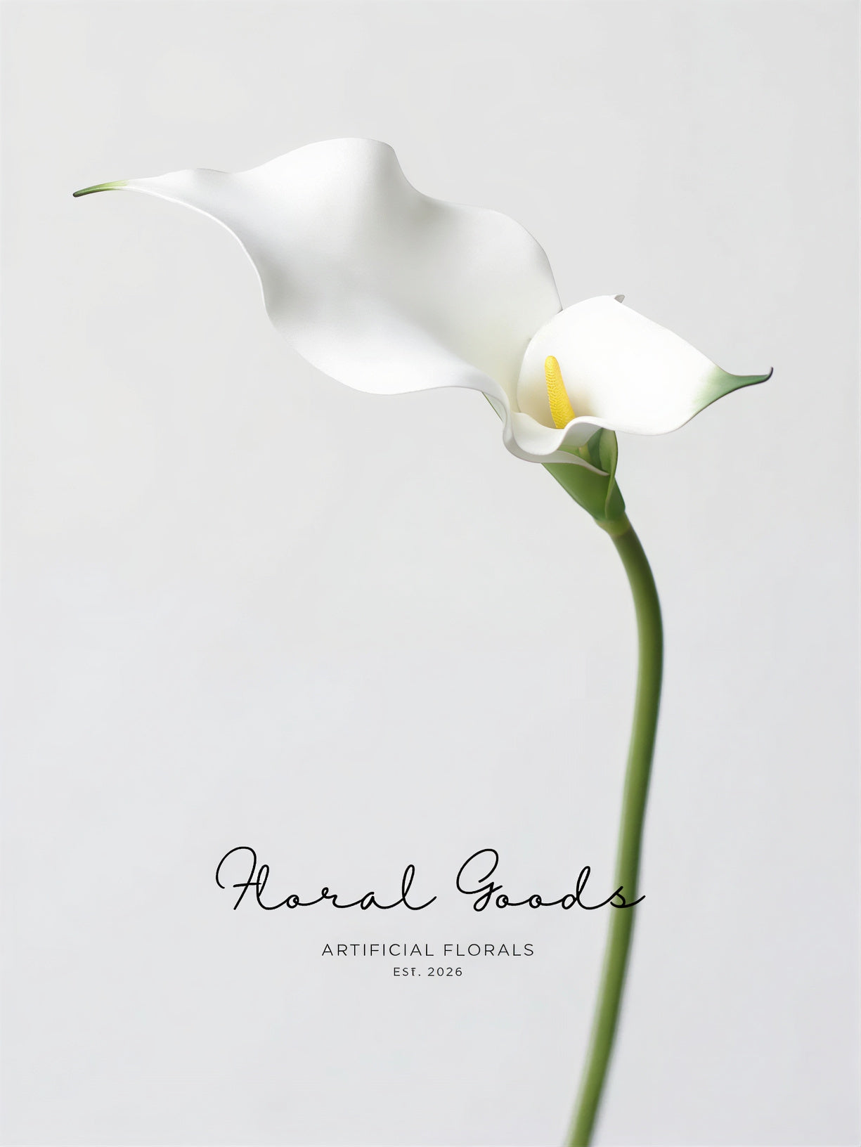 Elegant Calla Lily Stem – 24"